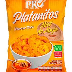 Pro Platanitos con Miel de Abeja 65g
