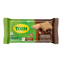 Tosh Chocolate y Avellanas 164g