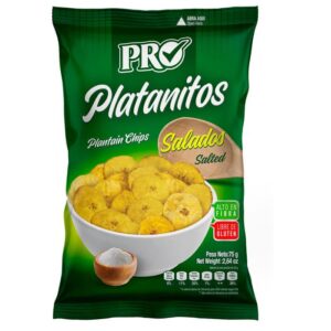 Platano Verde con Sal 75g