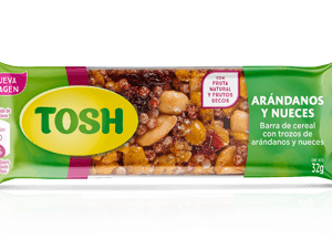 Tosh Mini Barra Arandanos y Nueces 23g