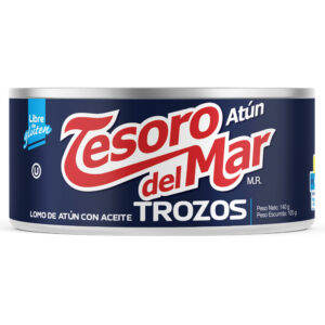 Tesoro del Mar Atún en Trozos 140g