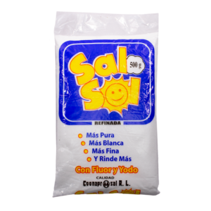 Sal Sol Refinada 500g