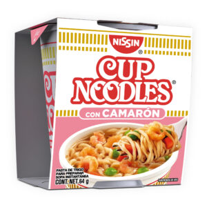 Nissin Cup Noodles Camarón 64g
