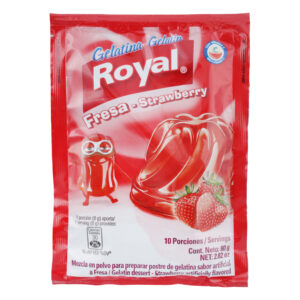 Royal Gelatina Fresa 80g