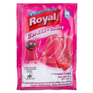 Royal Gelatina Cereza 80g