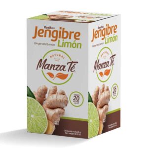 ManzaTé Gengibre-Limón